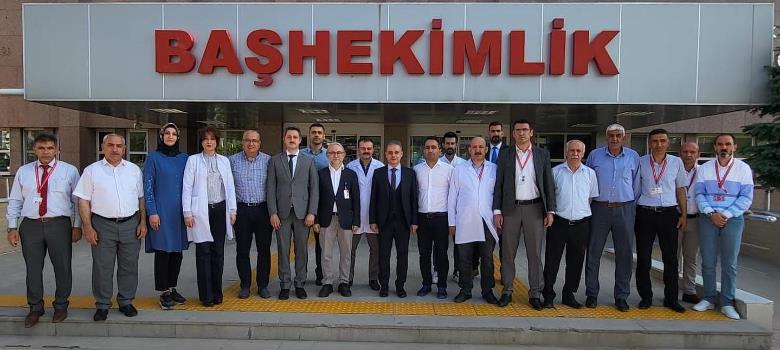 Erzincan İl Sağlık Müdürümüz Dr. Cihan TEKİN'in Hastanemizi Ziyareti